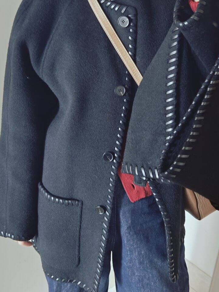 搭配下周出差穿搭——呢子大衣