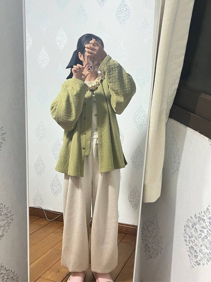 可可爱爱的一身