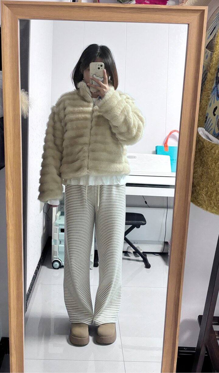 毛毛外套假皮草