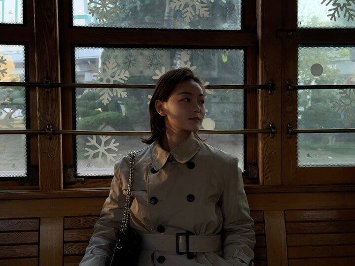 秋末 大连 傍晚 201路