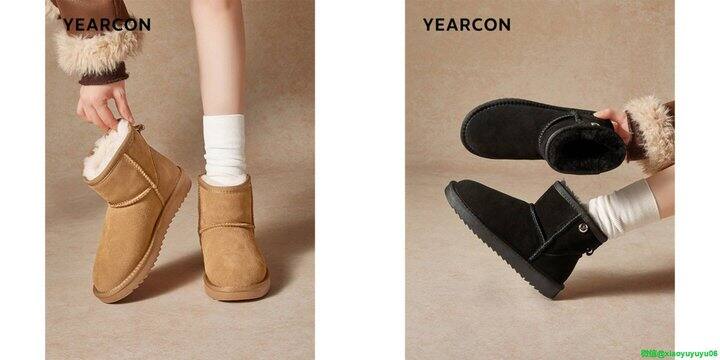 到手💰69.9，意尔康雪地靴❗