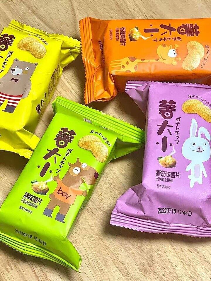 阿婆家薯片！💰0.9