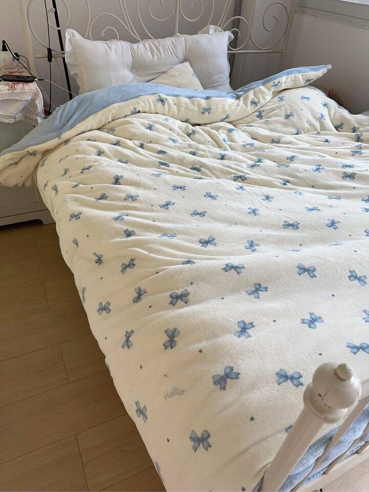 拼多多买的毛绒绒四件套不到60💰