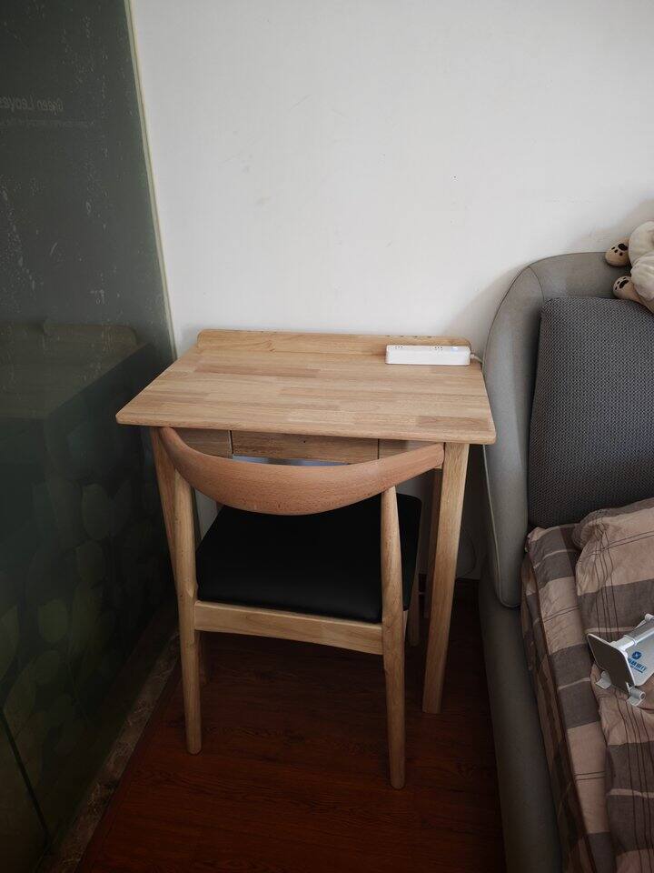 拼夕夕实木书桌套装（不到300元）