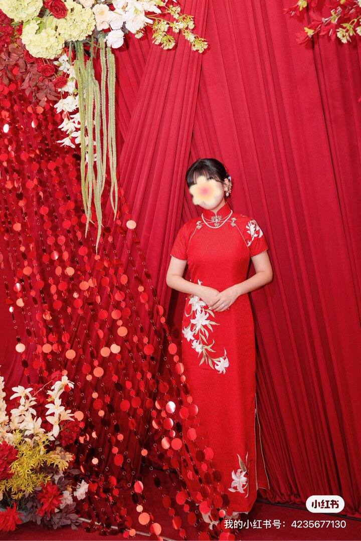 婚礼敬酒服旗袍