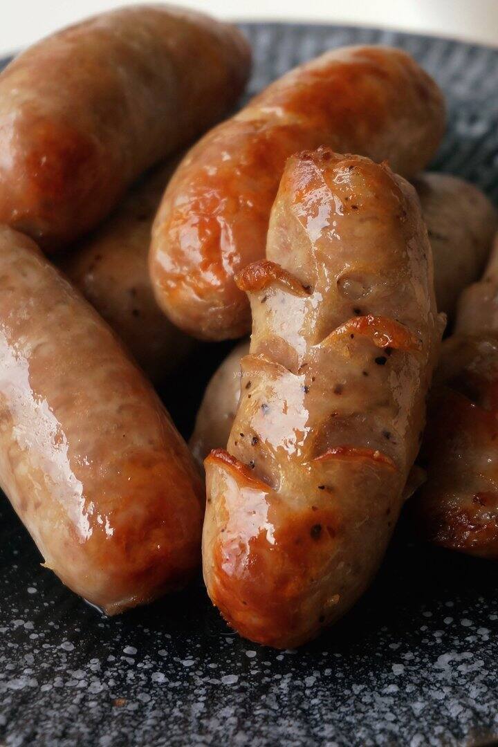 黑猪肉爆汁肉肠！💰2+/根