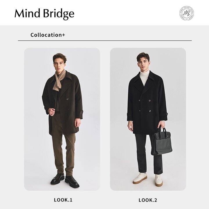 mindbridge大衣 | 含羊绒大衣 482r