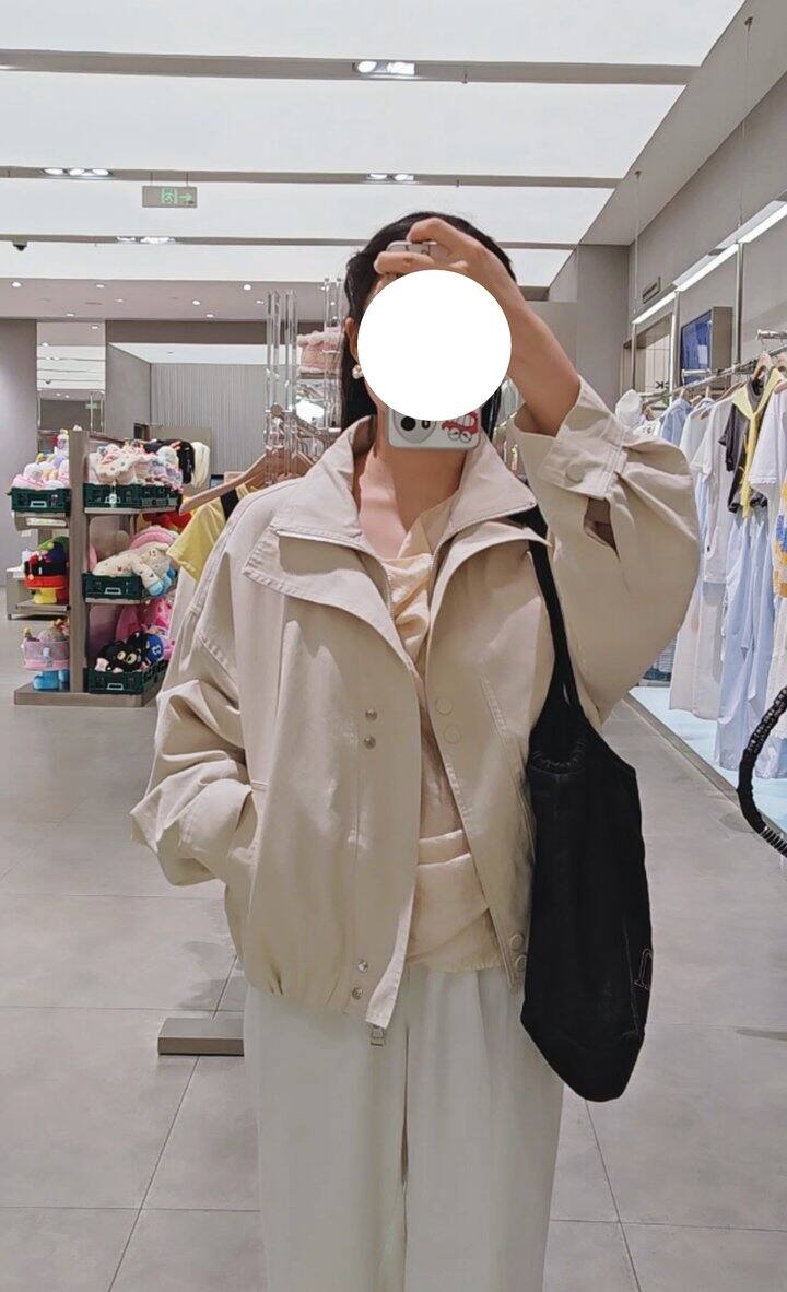 最近买到了非常满意的风衣！1米5矮子的分享