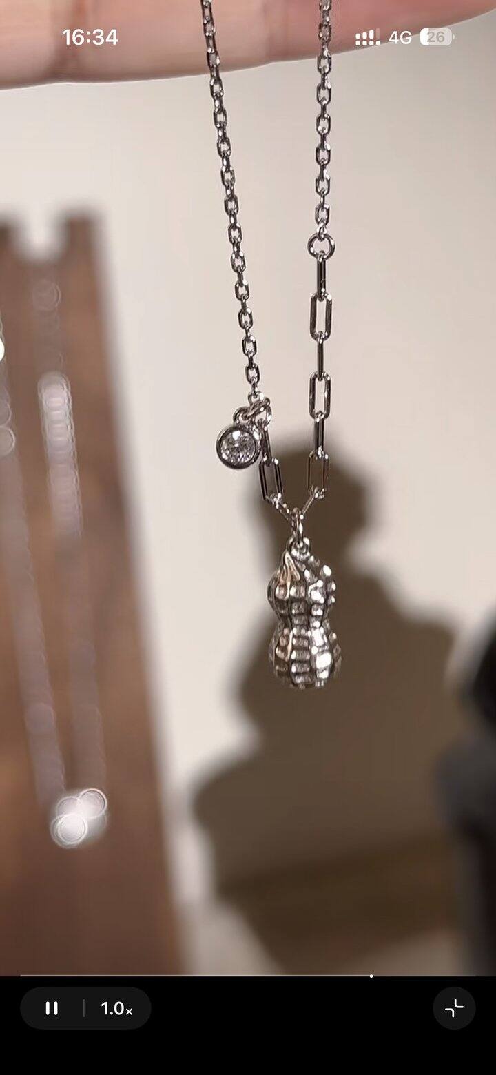 推荐一款秀气的银项链