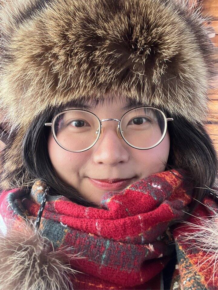 蓝够家貂毛帽子晒单