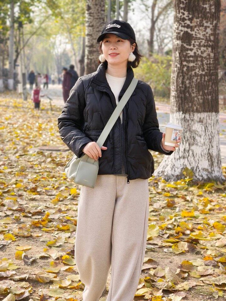 Daily Look 朴素的周末遛弯Look，黑白灰的堆砌