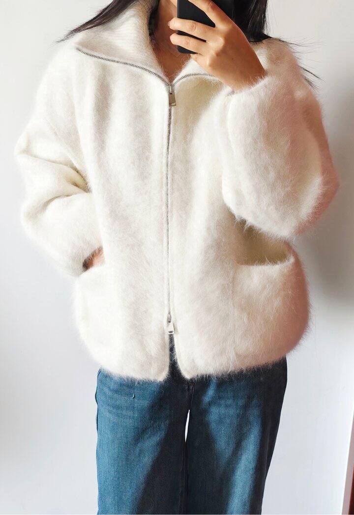 今天毛茸茸开衫