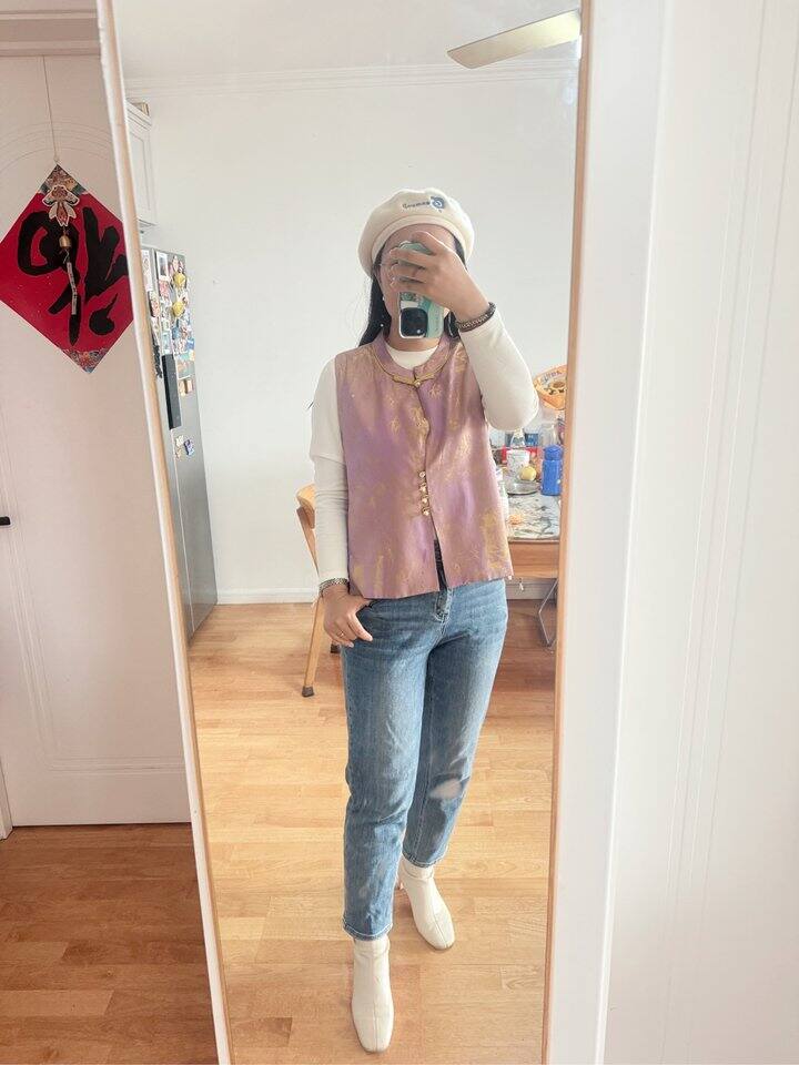 ootd251126 粉紫色的一天