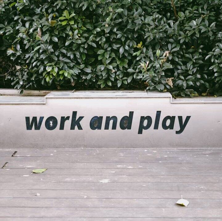 ［随手拍］work and play