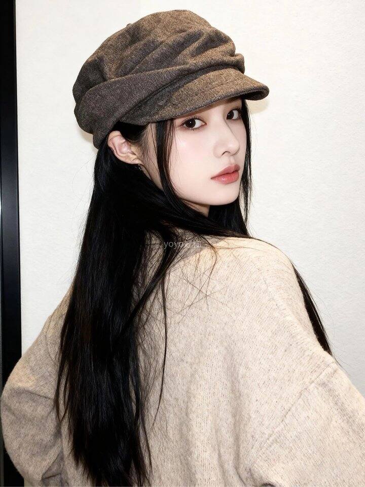 冬季山本羊毛堆堆帽/八角帽！💰29.9起