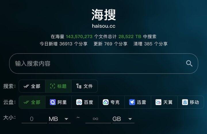 好用的网盘搜索工具