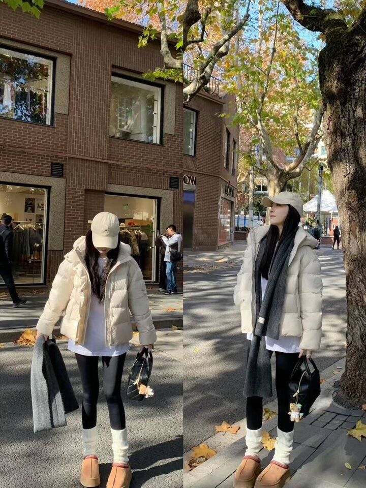 美力城  暖天鹅短款羽绒服💰699元