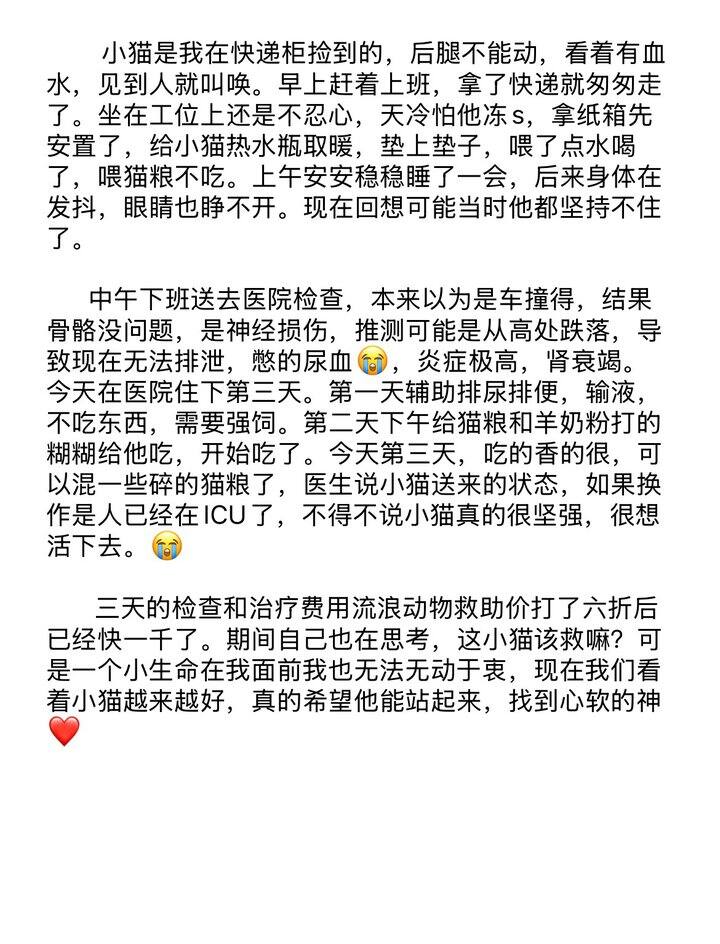 看到不忍心，还是救了