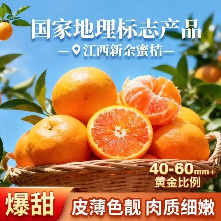 新余蜜桔4.5斤🍊14.9