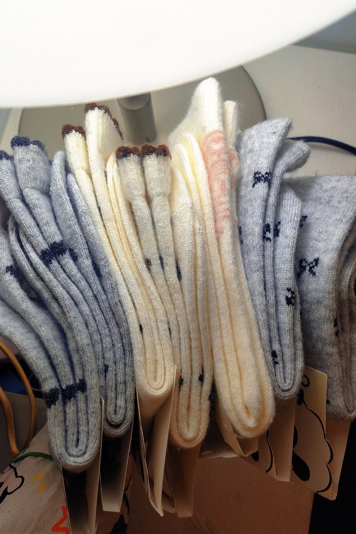 冬天买的羊毛袜