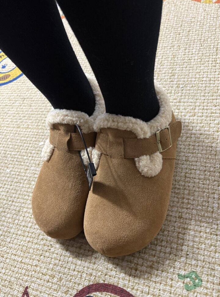 【sandy.lady】加绒勃肯鞋大团