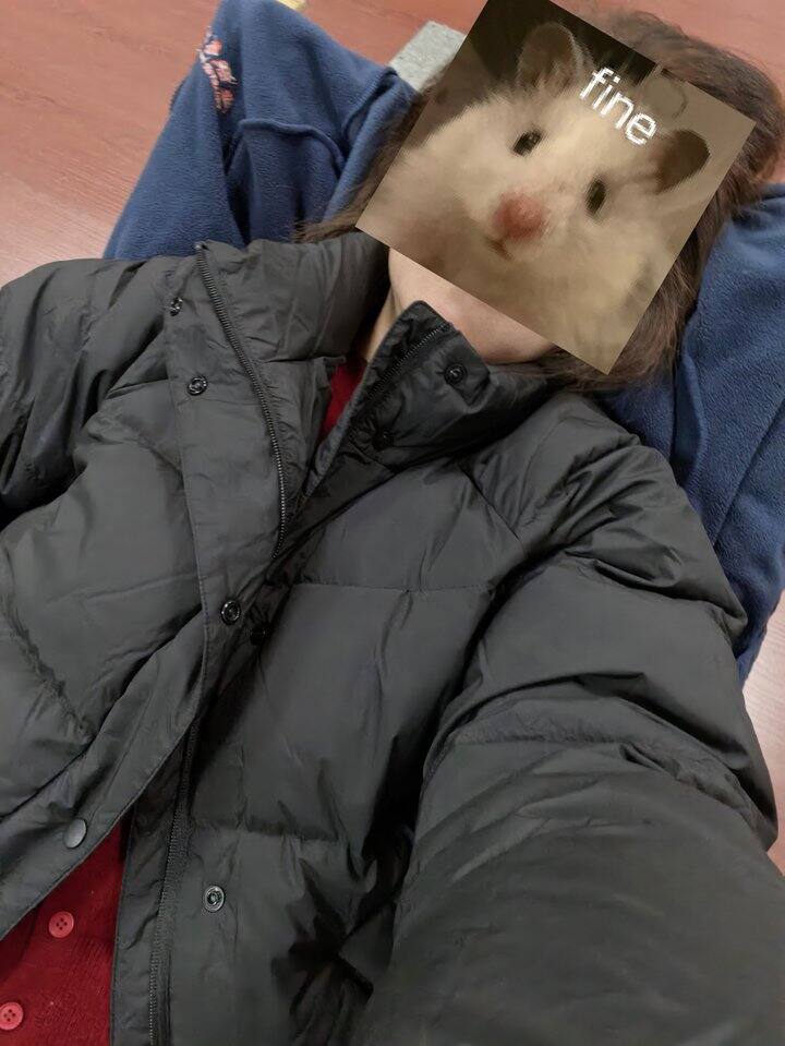 阿甘家的面包羽绒服