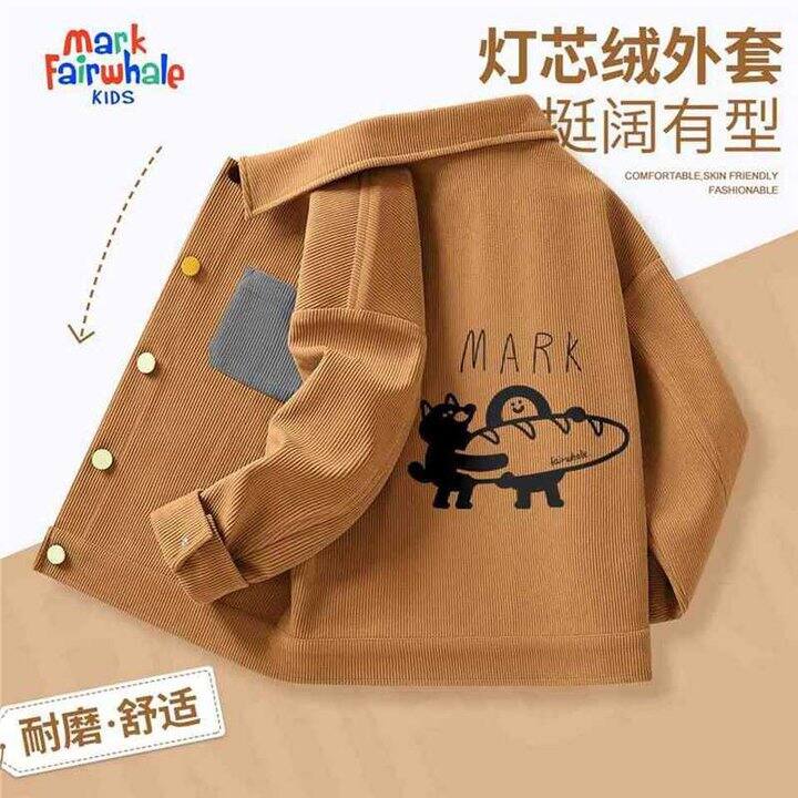 马克华菲 儿童灯芯绒外套外套
