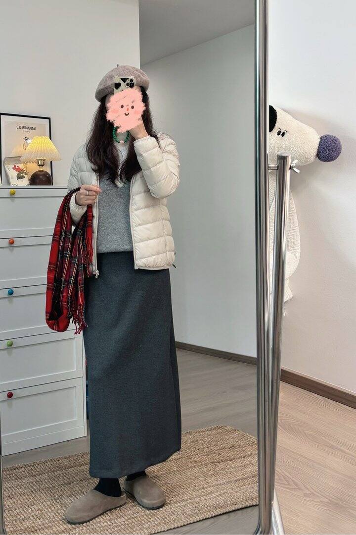 排骨羽绒服，嘿嘿