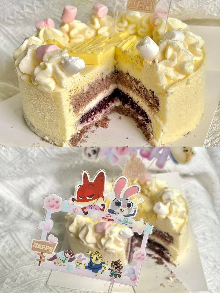 疯狂动物城联名蛋糕丨69.9