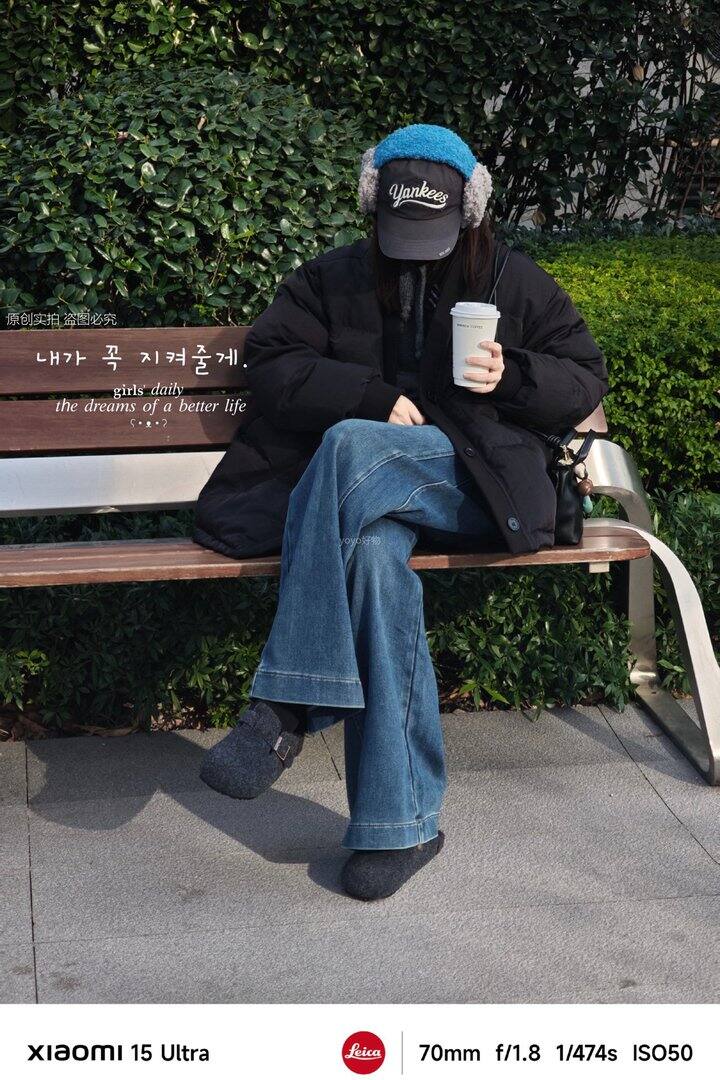 加绒直筒阔腿牛仔裤！💰145限时