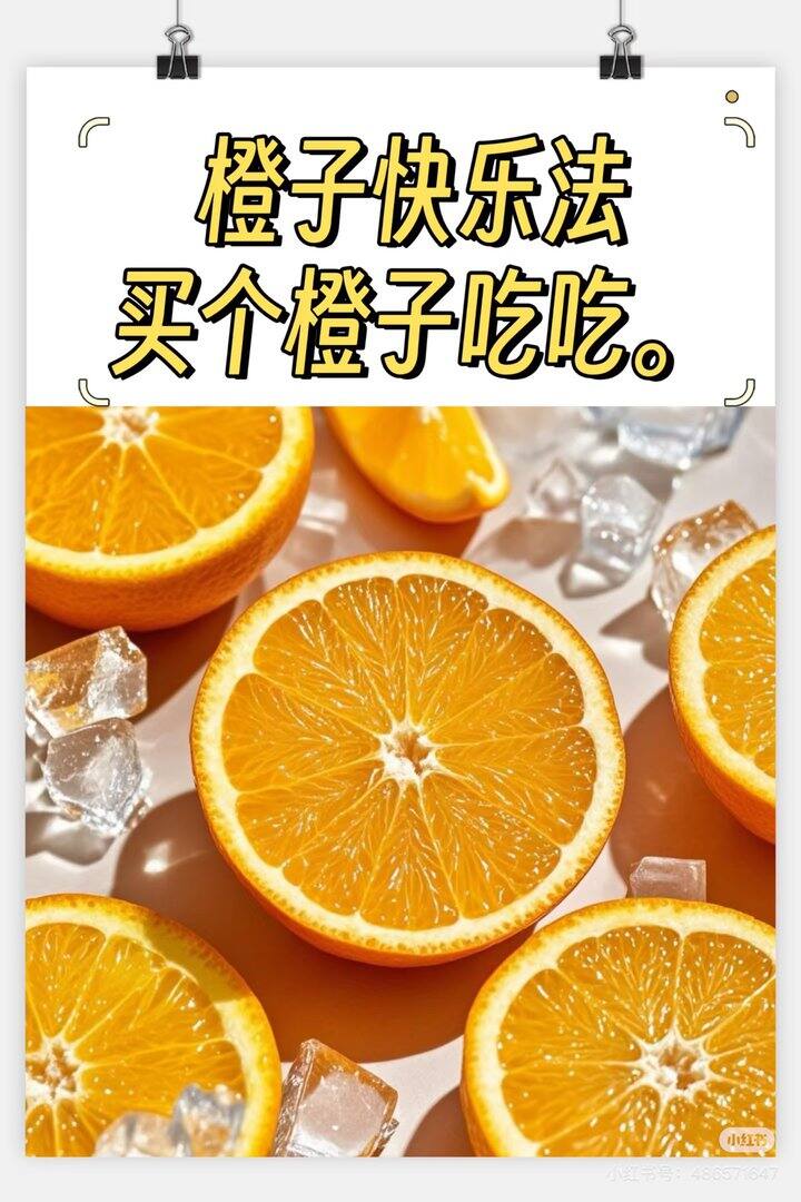 心情不好的时候来个橙子吃吃吧，