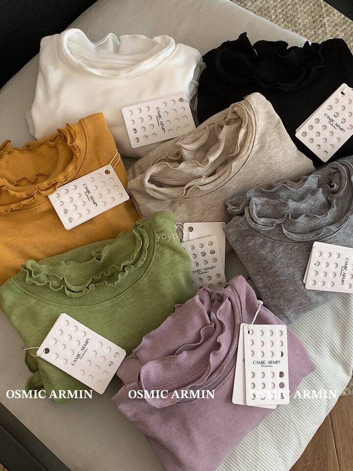 真实羊驼绒木耳边打底衫！💰39.9起