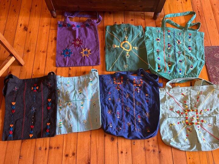 出几个埃及带回来的包包