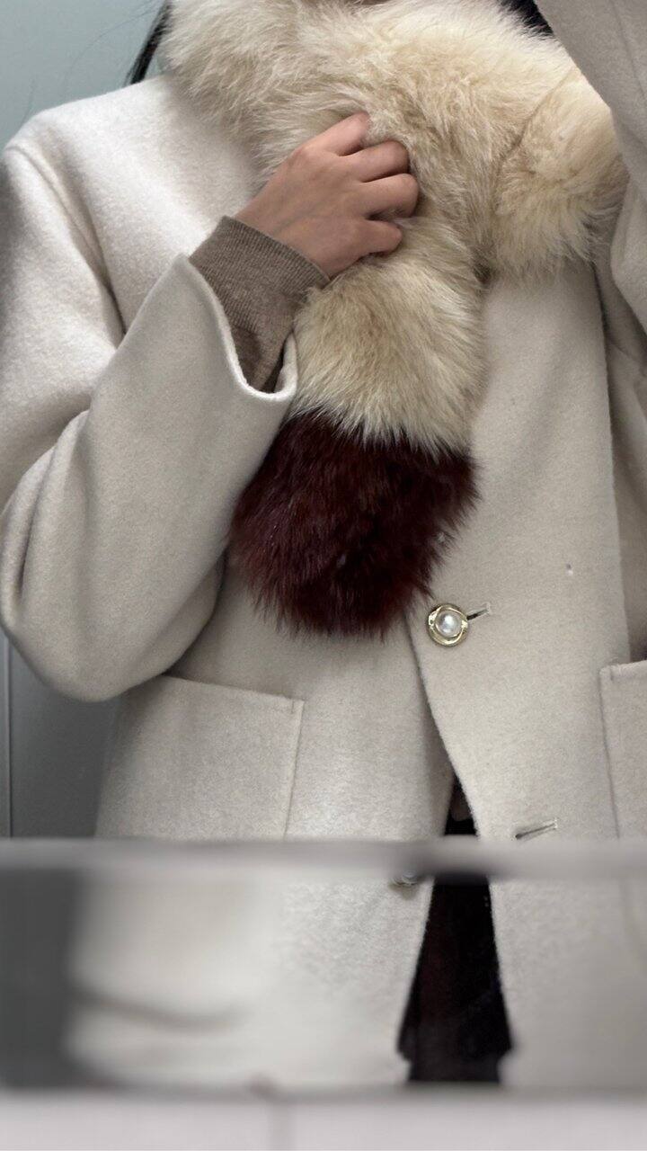 翻出来一条古早毛围脖