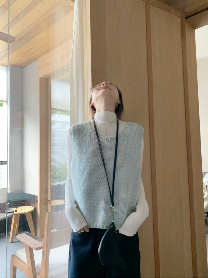 原纱海藻半高领轻眠衣！💰49.9限时