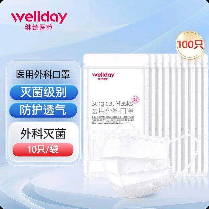 超好价！0.1元/只‼️维德口罩，快屯