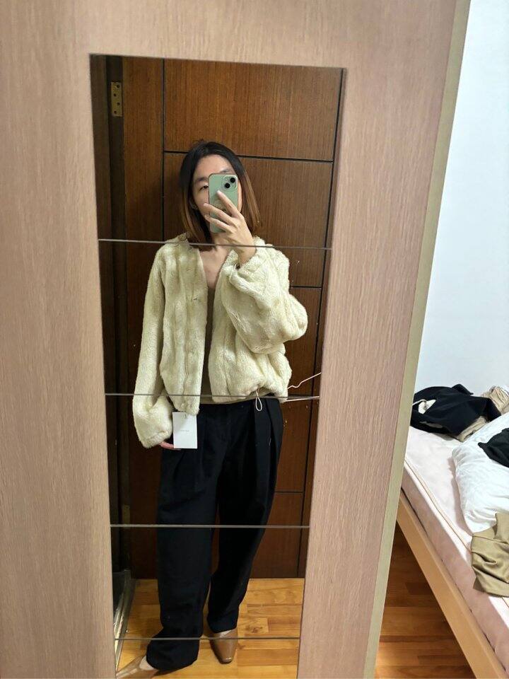 这件皮草炒鸡好看！