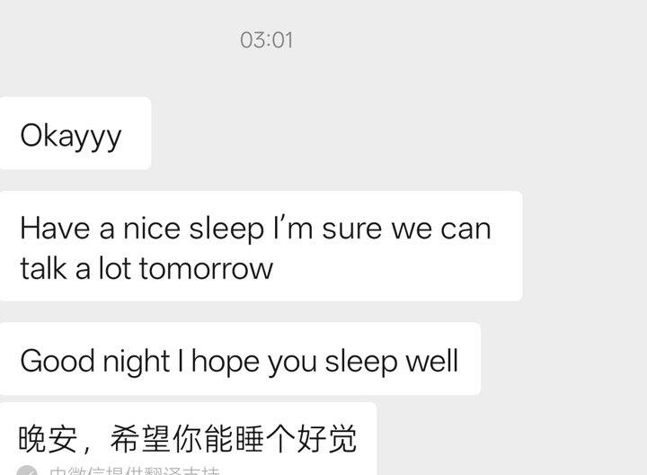 英语就是好暖，我就打不出来这么贴心很nice的