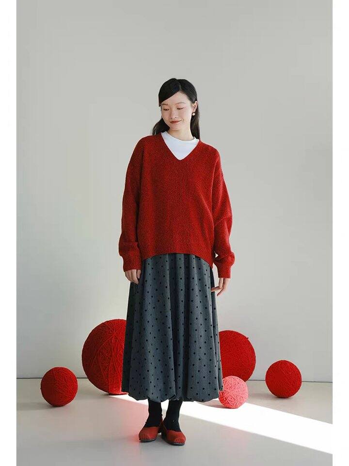 订婚穿搭/初遇家毛衣