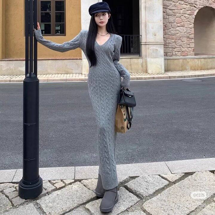 【出】吊牌在网红花花家alicew麻花连衣裙30包邮