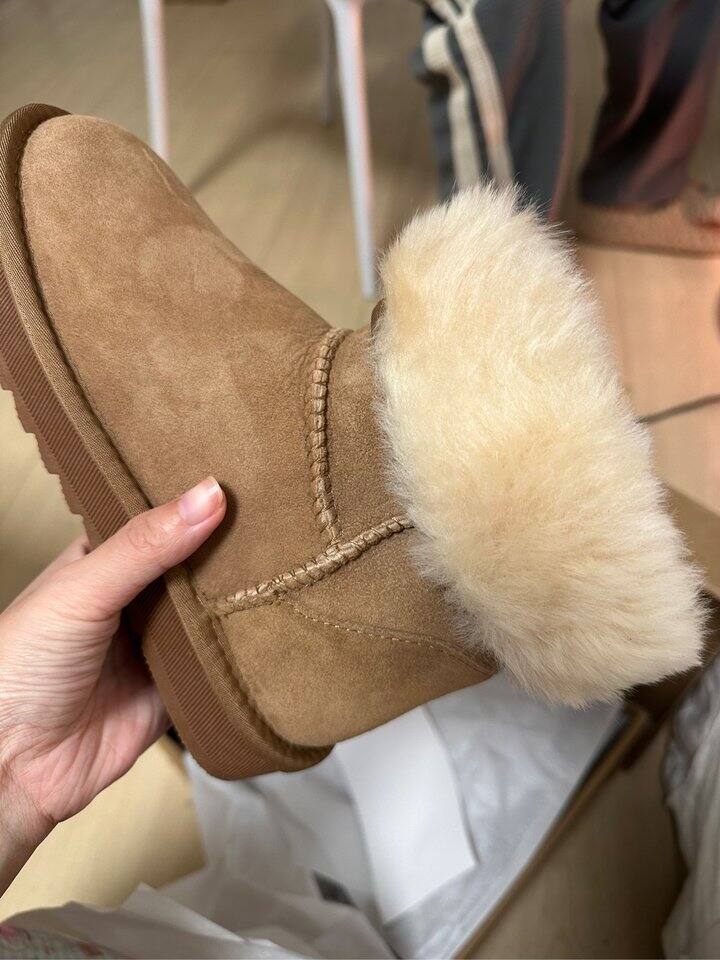 路口推荐的皮毛一体雪地靴要留吗？