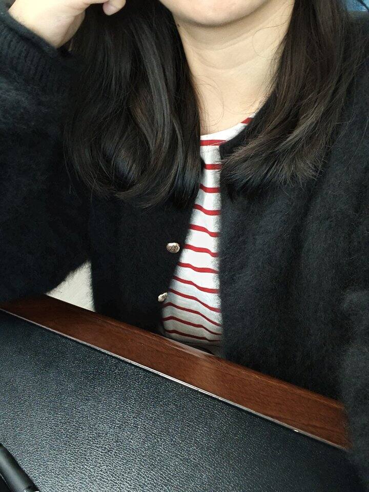 OOTD|⬛️🟥⬜️今日份毛绒绒打工人