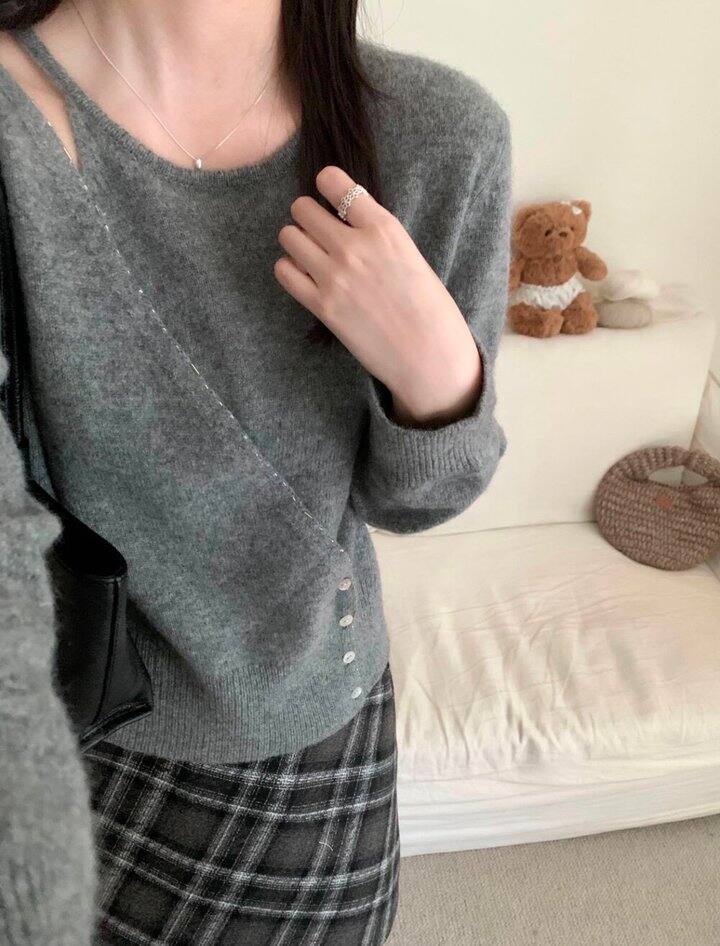 快去一手app买这件针织衫