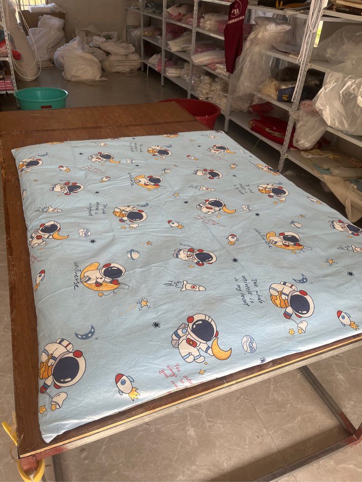 儿童蚕丝被0.5+1.5斤子母被