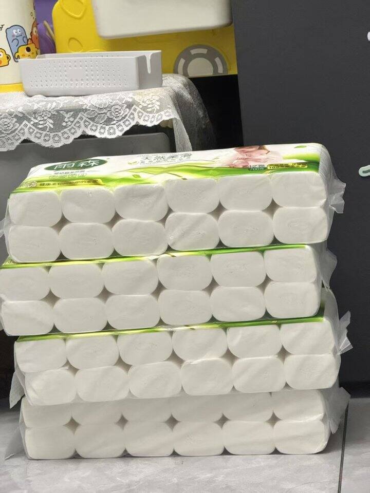 24.9💰雨森卷纸6层12卷*4提