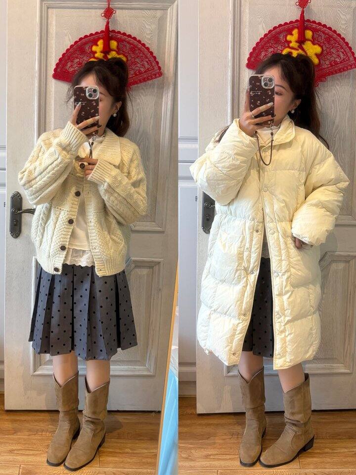 穿了第五年的羽绒服