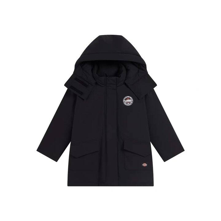 【出】全新 Dickies羽绒冬款拉链开襟基本款连帽儿童成人羽绒服带吊牌😊😊😊