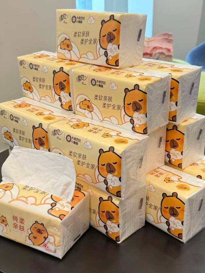 清风卡皮巴拉抽纸！💰1+