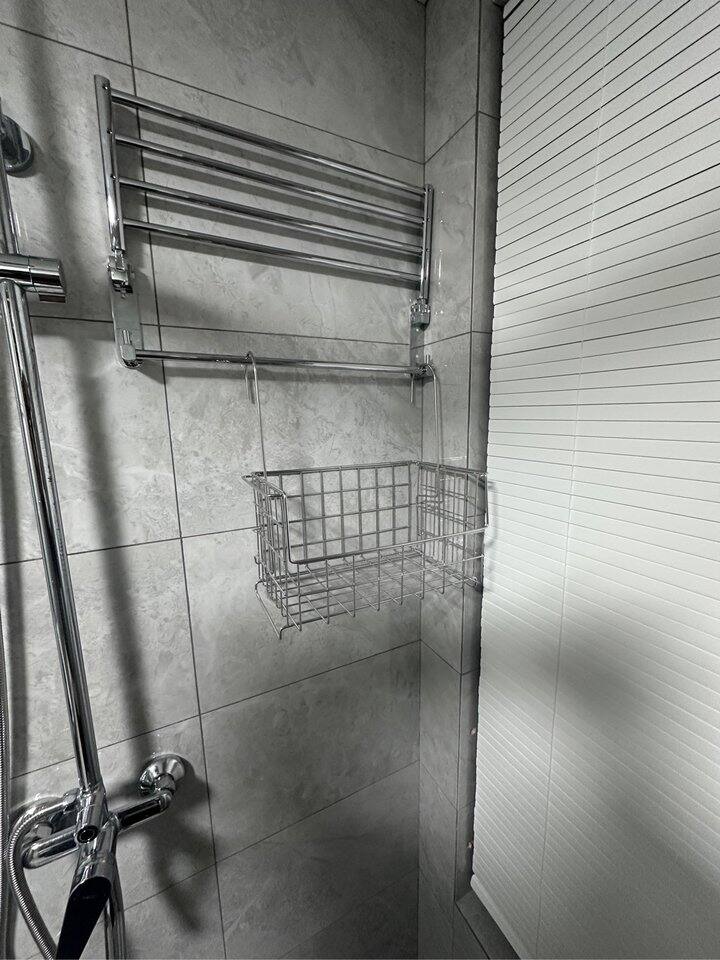 浴室毛巾架+置物架