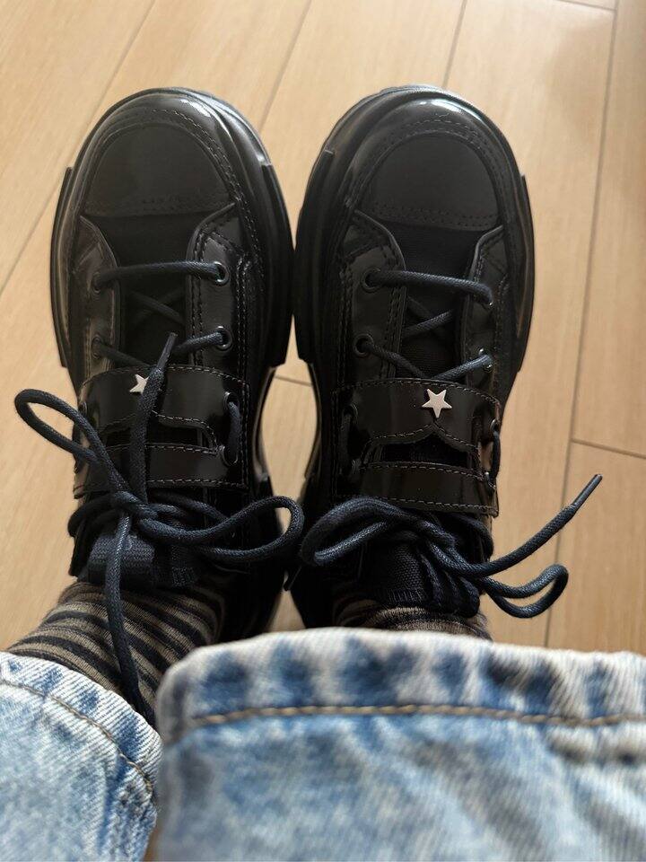 匡威夹心厚底鞋